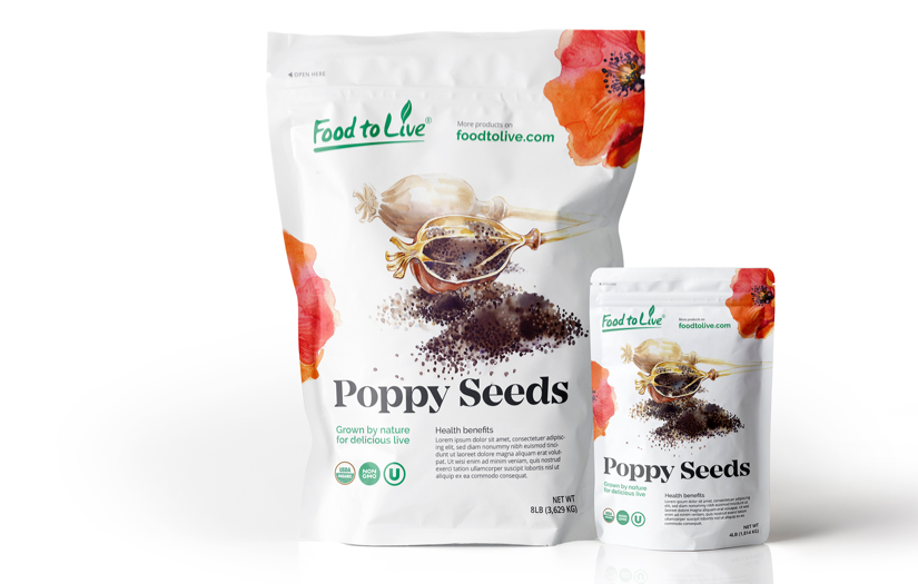 Design of packs Food to Live company screenshot 1